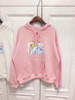 2017 new Pink/White Women Hoodies Japanese Sailor Moon Printed Pullover Girls Kawaii Cute Harajuku Sweatshirt Loose Full sleeve