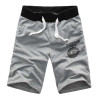 2017 New Men's Casual Short Trousers Jogger Mens Solid Color Shorts Sweatpants Shorts New Male Grey Short