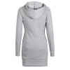 Fashion Autumn Dresses Women Hoodie Dress Pocket Long Sleeve Mini Dress Casual Dress Women Clothing Vestidos De Festa LJ5841E