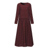 Fashion Autumn Dress 2017 ZANZEA Women Striped Print Dresses Long Sleeve O Neck Vintage  Loose Long Vestidos Plus Size S-5XL Fashion Autumn Dress 2017 ZANZEA Women Striped Print Dresses Long Sleeve O Neck Vintage  Loose Long Vestidos Plus Size S-5XL