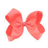 Fashion 6 Inch Cute Boutique Hair Pin Grosgrain Ribbon Bows Hairpins Little Girl Bows Hair Clips Kids Headwear Accessories New