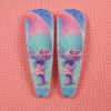 Fashion 8pcs/set Girls Trolls Colorful Hair Claws Clips Headwear Cartoon Kids Accessories