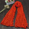 Fashion 20Colors Candy Colors Soft Trendy Long Voile Scarfs Winter Warm Scarf Women Scarf Shawl Blue