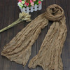 Fashion 20Colors Candy Colors Soft Trendy Long Voile Scarfs Winter Warm Scarf Women Scarf Shawl Blue