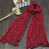 Fashion 20Colors Candy Colors Soft Trendy Long Voile Scarfs Winter Warm Scarf Women Scarf Shawl Blue