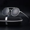 2017 Retro Aluminum Magnesium Sunglasses Polarized Lens Vintage Eyewear Accessories Sun Glasses Driving Men Round Sunglasses