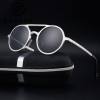 2017 Retro Aluminum Magnesium Sunglasses Polarized Lens Vintage Eyewear Accessories Sun Glasses Driving Men Round Sunglasses