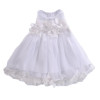 2017 Princess Baby Girls Dress Summer Sleeveless Floral Tutu Ball Gown Child Party Dresses Vestidos Clothes 0-7Y