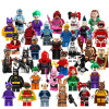 2017 Popular DIY Batman Movie Super Heroes Joker Harley Robin Catwoman Quinn Building Glam Metal Batman Block Figures Toys