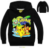 2017 Pokemon Sweatshirt For Girls Boys Hoodie Long Sleeve Pokemon Shirt Children Boys Pokemon Costume Girls Sweatshirt For Baby