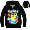 2017 Pokemon Costume Child Sweatshirt Pokemon Go Hoodie For Boys Hoodies Girls Sweatshirt Pink Sport Shirt Hoodies For Teenage