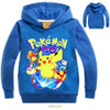 2017 Pokemon Costume Child Sweatshirt Pokemon Go Hoodie For Boys Hoodies Girls Sweatshirt Pink Sport Shirt Hoodies For Teenage