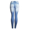catonATOZ 2145 High Waist Jeans New Ladies Cotton Denim Pants Stretch Womens Side Ripped Skinny Denim Jeans For Female