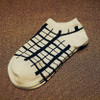 CAT summer comfortable cotton bamboo fiber girl women's socks ankle low female invisible color girl boy hosier 1pair=2pcs WS67