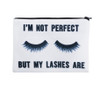 CAT EYE 3D Printing simple makeup bag neceser 2017 New who cares Cosmetic case women trousse de maquillage organizer pencil case
