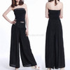 Casual Womens Elastic Waist Loose Long Culottes Wide Leg Pant Trouser Sweatpants