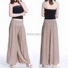 Casual Womens Elastic Waist Loose Long Culottes Wide Leg Pant Trouser Sweatpants
