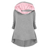 Casual Women Autumn Hoodies Long Sleeve Hooed Sweatshirt For Women Plus Size WS2748M