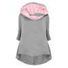 Casual Women Autumn Hoodies Long Sleeve Hooed Sweatshirt For Women Plus Size WS2748M