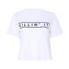 Casual Summer Women Plain Tops Pullover Short Sleeve O-neck KILLIN IT Print T-shirt
