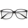 Casual Square Thin Frame Indie Clear Lens Glasses A041