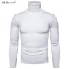 Casual Slim Fit Winter Sweater Men Knitted Pullover Solid Color Turtleneck Pull Homme Male Sweater Autumn Sueter Hombre Knitwear
