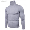 Casual Slim Fit Winter Sweater Men Knitted Pullover Solid Color Turtleneck Pull Homme Male Sweater Autumn Sueter Hombre Knitwear