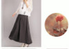 Casual Pants Women Spring Women's Loose High Waist Wide Leg Linen Pants Women Trousers Cotton Pantalon