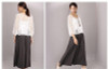 Casual Pants Women Spring Women's Loose High Waist Wide Leg Linen Pants Women Trousers Cotton Pantalon