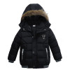 SONGGUIYING A101 Boy Warm Winter Children's Clothing Hooded Down Jackets Coats Kids Boys Cotton Thickening Outerwear Parkas Coat