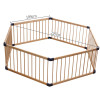 Solid wood gate baby playpen export no smell health baby fence Children's game fence Many Size