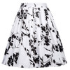 Skirts Womens Fashion Floral Print Pleated Retro Vintage 50s Skirts Pinup 60s Cotton Summer Rockabilly High Waist Women Skirt