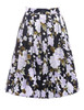 Skirts Womens Fashion Floral Print Pleated Retro Vintage 50s Skirts Pinup 60s Cotton Summer Rockabilly High Waist Women Skirt