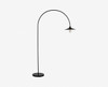 Skal Arch Floor Lamp - Black