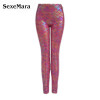 Size S-XXL Summer Style Black Simulation Mermaid Fashion Women Leggings Pants Sexy Digital Print Colorful Trousers Gift 95ZQ9