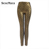 Size S-XXL Summer Style Black Simulation Mermaid Fashion Women Leggings Pants Sexy Digital Print Colorful Trousers Gift 95ZQ9