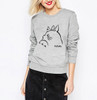 2017 kawaii casual hipster hoodies fashion women hip-hop streetwear pullover Autumn Harajuku Casual Sweatshirt fitness tracksuit