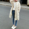 2017 Japan Summer Adjustable Waist Slim Long Trench Coats Cardigan Spring Casual Windbreaker Women Loose Thin Zipper Coat Female