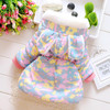 2017 Infant Baby Boys Parka Toddler Girls Snow Wear Baby Coat Cute Rabbit Baby Winter Jacket Thick Cotton-Padded Snowsuit Baby