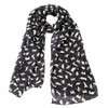 2017 Hot Women's Autumn Winter Chiffon Scarves Cute Cat Scarf Wraps Shawl Long Large Soft Scarf Scarves All-match Bufandas Mujer