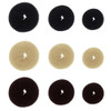 2017 hot Women's Magic  Donut Hair Ring Bun Former Shaper Hair Styler Maker Tool 8REW