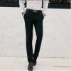 2017 New Spring Autumn Fashion slim fit Men Casual Pants Straight Dress Men Elastic Business Suit Trousers Mens Pants For Man