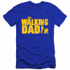 2017 New Short Sleeve T Shirt The Walking Dad Men's Funny T-Shirt Men Cotton Novelty Top Tee Camisetas Father's Day Gift Hombre