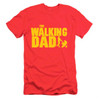 2017 New Short Sleeve T Shirt The Walking Dad Men's Funny T-Shirt Men Cotton Novelty Top Tee Camisetas Father's Day Gift Hombre