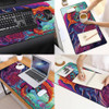 Locking Edge Keyboard & Mouse Gaming Mat Locking Edge Keyboard & Mouse Gaming Mat