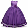 2017 new Retail Lace Flower Girl Dress Children Kids Beautiful Wedding Party Dress Girl Formal Party Pageant Long Princess Dress