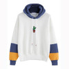 2017 Fashion Hoodie Women Long Sleeve Cactus Print Hoodie Sweatshirt Hoody Pullover Tops Blouse Cotton Blend Jumper Hoodie Women