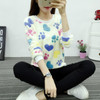 2017 Fashion Harajuku Cute Teddy Bear Panda Women Sweater High Quality Long Sleeves Flannel Pullovers Warm Tops Large Size M-XXL