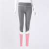 2017 Fashion Gray Mesh Patchwork Women Leggings Harajuku Athleisure Fitness Clothing Elastic Sporting Leggings Women Pants