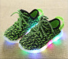2017 Fashion Colorful lighted Children shoes LED Lovely Cool New brand Cool kids sneakers casual baby boys girls shoes